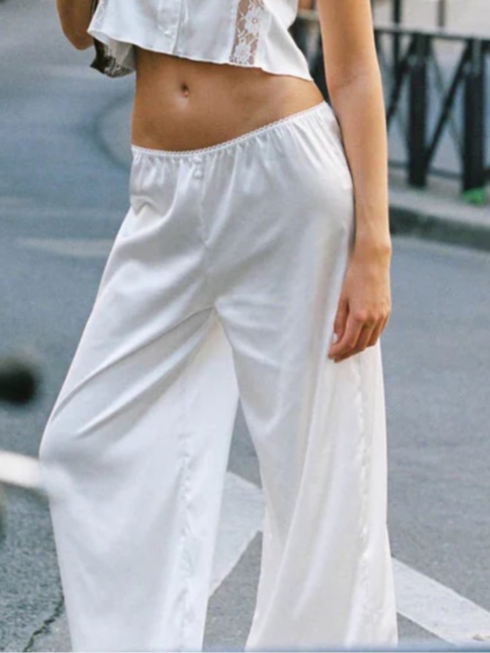 Kat the Label Satin Pants